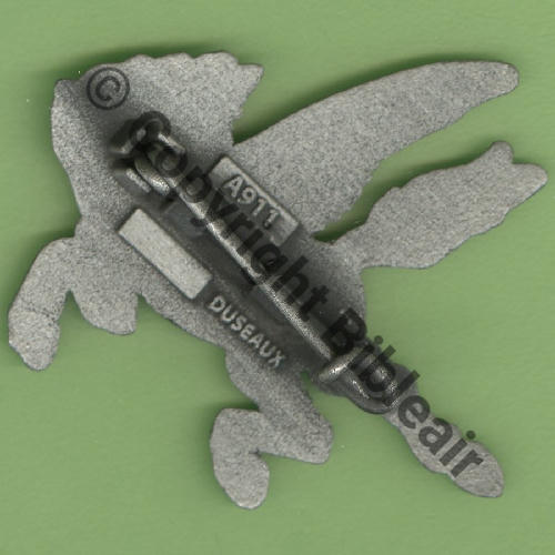 67.3  A0911 2023 EH.3.67 PARISIS SPA.99  DUSEAUX Griffes et butees Dos irreg scintillant Src.Y.GENTY 15Eur(x10) 